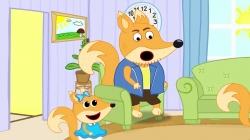 انیمیشن خانواده روباه مهربان قسمت 222